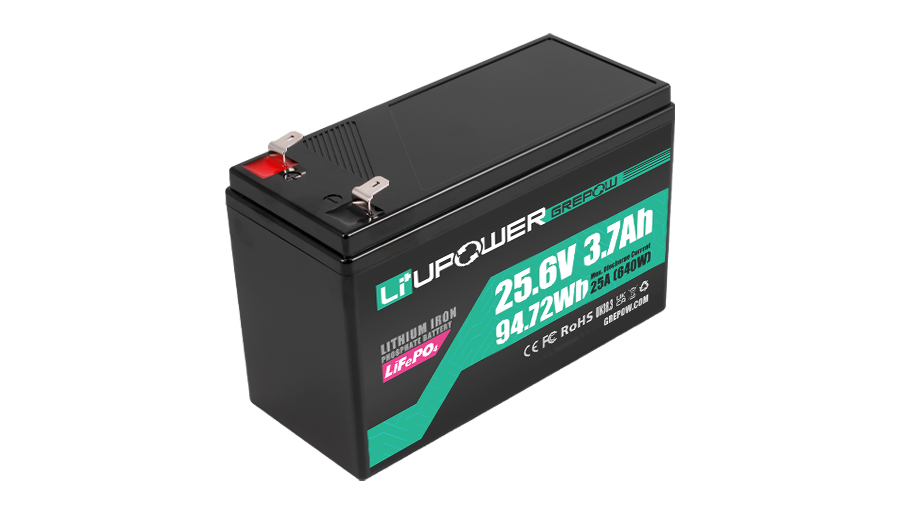 24V 3.7Ah 35C放電倍率Li+UPower系列UPS電源模塊化電池